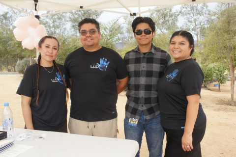Ericka Rodríguez, Andrés Morgan, Andrés Morgan Jr. y Carolina Mercado.