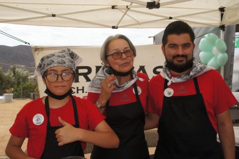 Ian Caleb, Paula Rita García e Isaí.
