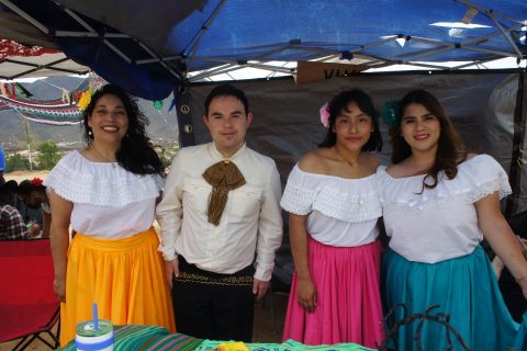 Alondra Morgan, Pancho, Amy Sáenz y Sandra Guzmán.