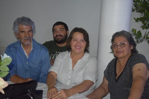 Raúl Núñez, Fernando Núñez, Candelaria Núñez y María del Refugio Núñez.