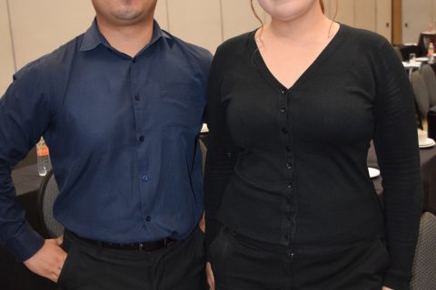 Luis Del Real y Aisha Granados. 