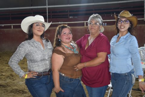 Salma, Leticia, Mary y Lexy. 