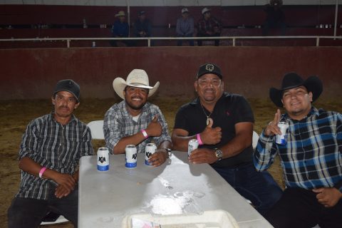 Eduardo, Manuel, Daniel y Manuel Ayala. 