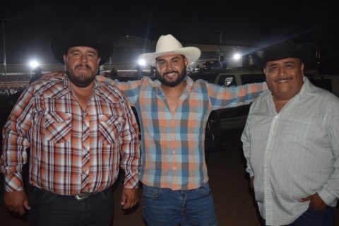 Roberto Amador, Alberto Martínez y Oscar López. 