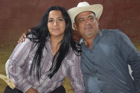 Georgina Bravo y El Cora.