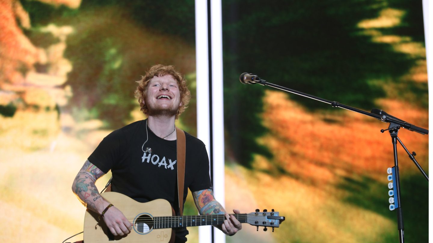 Radio irlandesa silencia a Sheeran