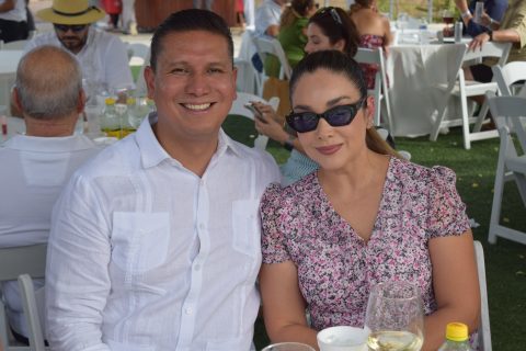 Iván Nolasco y Blanquita Sánchez.