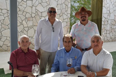 Luis Alonso Tirado, Raúl Córdova, Gilberto Novelo, Miguel De Rueda y Arturo López Juan.