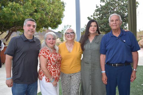 José Ramos, Carmen Ibarra, Martha Ibarra, Gisela Ramos y Chuco Ramos.