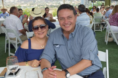 Verónica López y Felipe Padilla. 