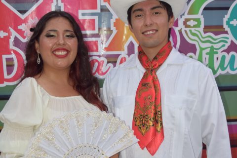 Diana Milán y Gibran Mendoza. 