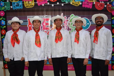 Leonardo López, Gibran Mendoza, Argel Arias, Andrit Russell y Brandon Núñez. 