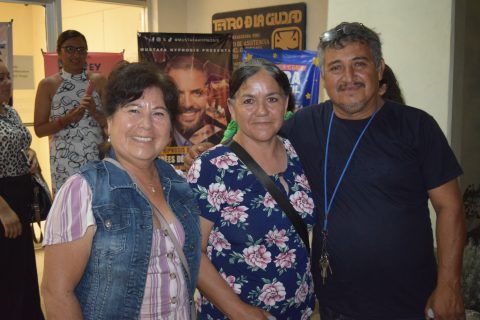 Vita Bon, Alicia González y Juan González. 