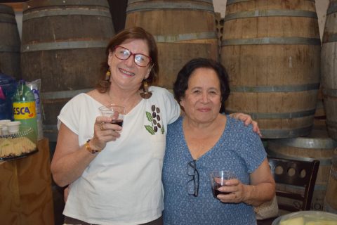 Renée Papritz y Blanca Rentería. 