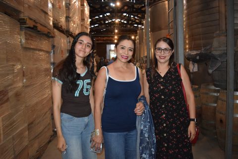 Jaymi Orozco, Noemi Ramírez y Erika Pérez. 