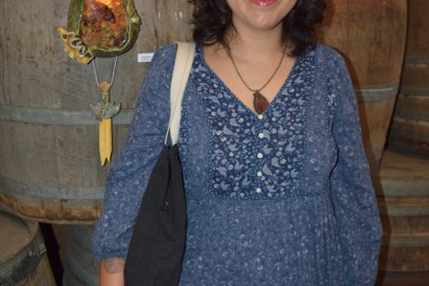 Argentina Cuadras, profesora de cerámica. 