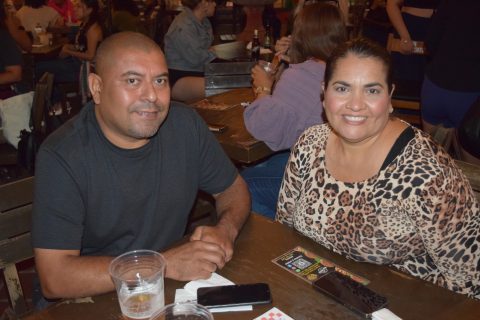 Luis Ortega y Célida Ruelas. 