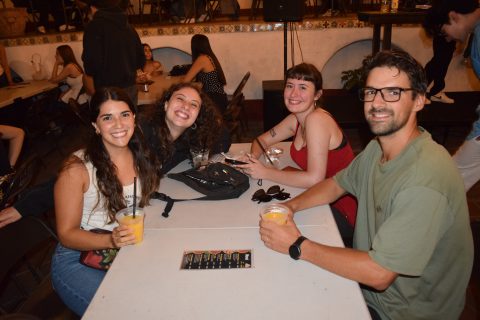 Fernanda Ramírez, Regina Aranda, Elisa Estudillo y Juan Barba. 