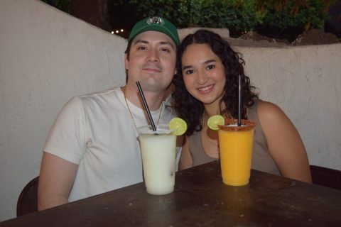 Artemio Alaniz y Daniela Márquez. 