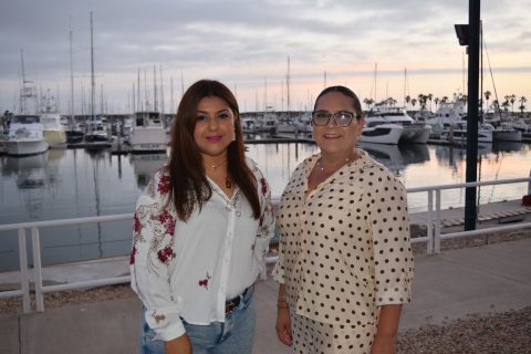 Rita Trevizo y Mónica Fonseca. 