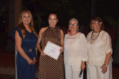 Gabriela Guerrero, Lizette Adriana Sánchez, María del Carmen Rodríguez y Margarita Ruiz.