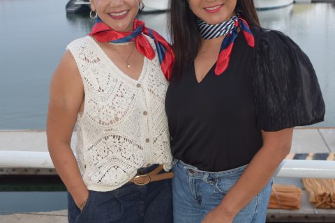 Yaneli León y Claudia González. 
