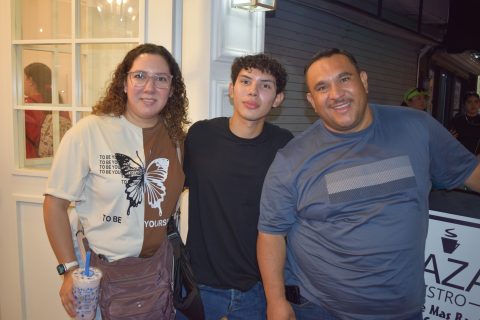 Norma Badilla, Alan Reyes y Francisco Álvarez. 