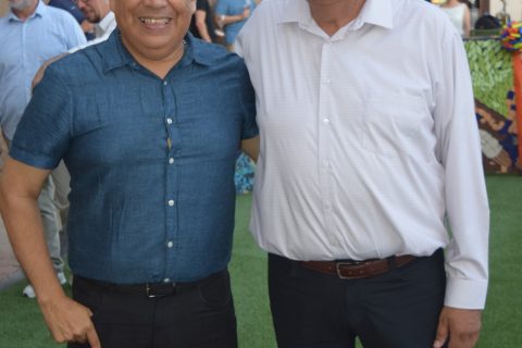 Héctor Uraga y Julio Salinas.