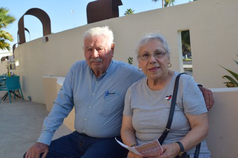 Leoncio Castillo y Chayito Bejarano de Castillo.