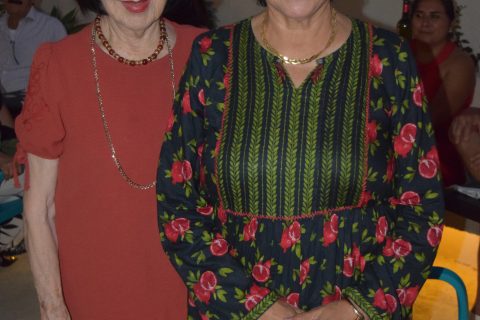 María Eugenia Campuzano y Gloria García de Varo.