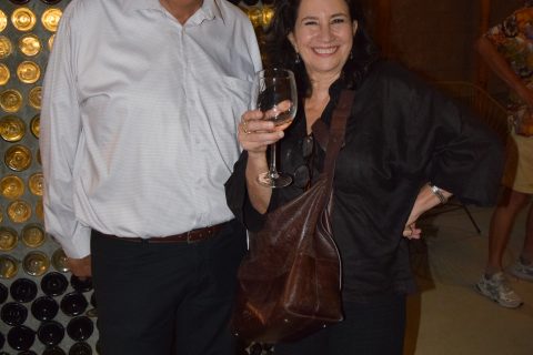 Julio Salinas y Deborah Holtz.