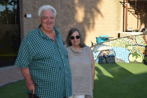 Joaquín Moya y María Benítez.