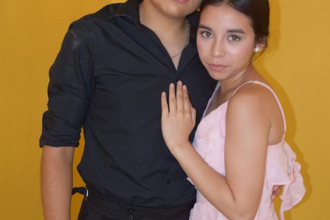 Daniel Monarrez y Karla Villegas.