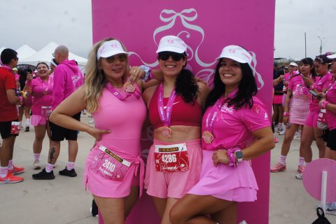 Laura Ramírez, Miriam Ramírez y Nadesh Meillón.