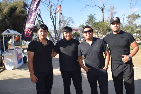 Kevin Olvera, Osvert Olvera, Omar Beltrán y Ricky Beltrán. 