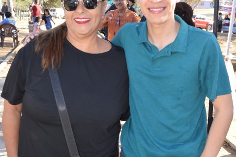 Erika Ramírez y Edgar Iván Nieto.