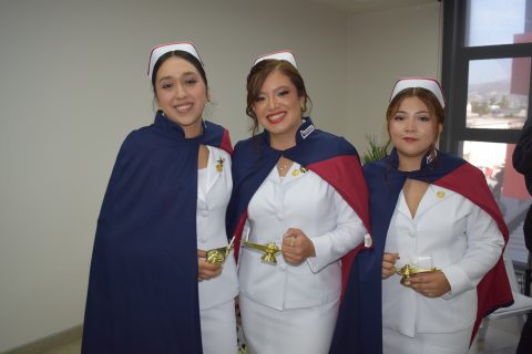 Ana Mayoral, Sofía Vázquez y Ammy Meza.