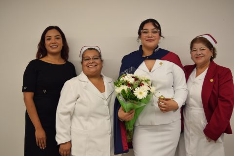 Liliana Meza, Celmira Castro, Samantha Solis y Maricela Chávez.