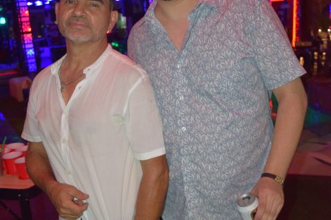 Paco Taco y Cristian.