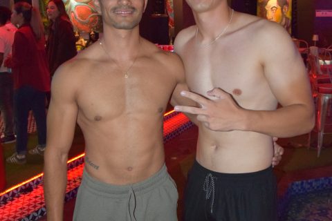 Usiel Vélez y Sebastián Carrillo. 