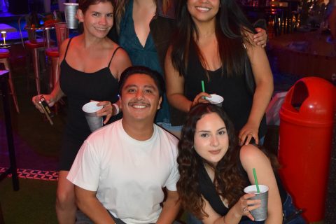 Ana, Yoceline, Ángeles, Gerardo y Camila. 