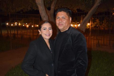 Cindy Carrillo y Luis Corona.