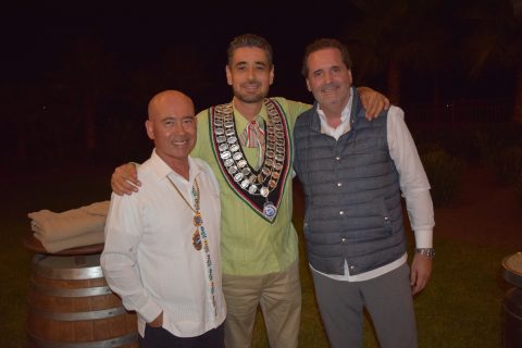 Daniel Sánchez, Rodrigo Álvarez y Luis Boyancé.