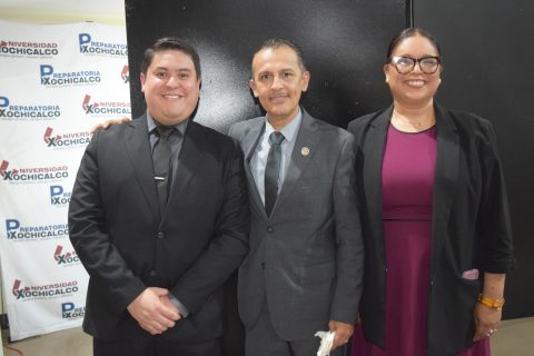 Carlos Ramos Hernández, Adrián Terriquez y Magda González Granados.