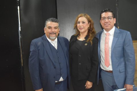 Jesús Adrián Bareño Dominguez, Luisa Castillo y Pablo Abraham García León.