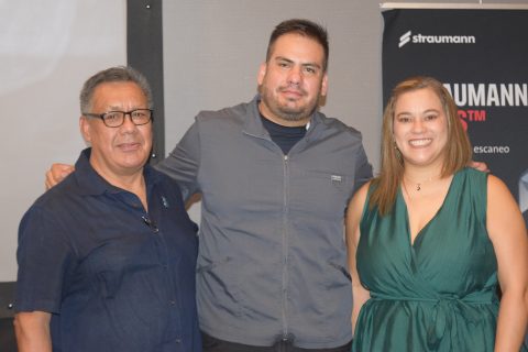 Fausto Amado Flores, Oscar Serna Cantú y Alejandra Rodríguez.