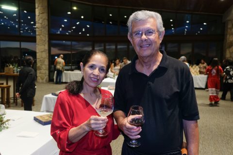 La familia Jiménez estuvo presente durante la inauguración de la tercera edición del festival.