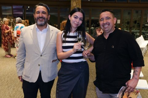 Alan Bautista, Marcella Fematt y Octavio Machado.