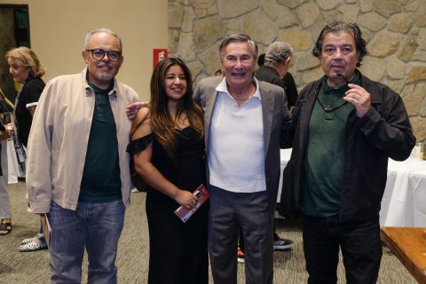 Pablo García, Paola Morales, George Haligowski y Leobardo Sarabia.