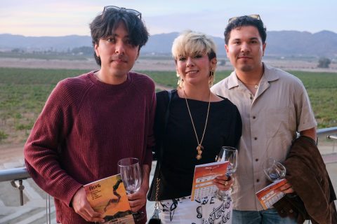 Emiliano Torres, Azul Rezendiz y Sergio Bojórquez.